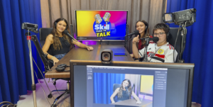 Podcast com as crianças em inglês na Skill Jundiaí.