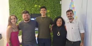 Professores da Skill na festa de confraternização 2024